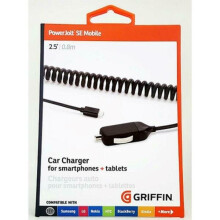 Griffin Power Jolt Micro USB In Car Charger Mobile 10W Black GC36392