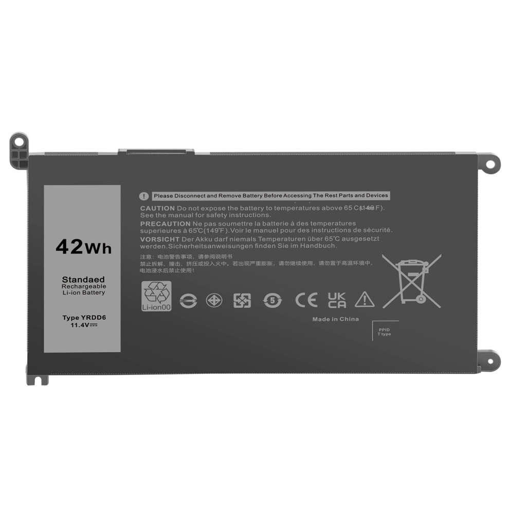 FUTUREBATT YRDD6 Battery for Dell Inspiron 14 5480 15 3000 7000 5482 2-in-1 Latitude 3310 0YRDD6