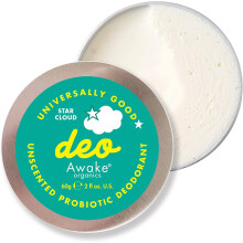 Natural Deodorant No Plastic, No Aluminium by Awake Organics | Fragrance Free for Sensitive Skin | No Bicarb (Baking Soda Free) | Vegan | For Women,