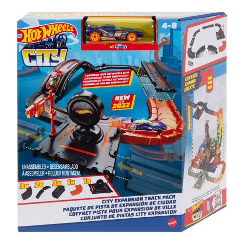 Hot Wheels Coffret de jeu Hot Wheels City Expansion Track Pack