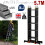 5.7M Aluminium Folding Combination Ladder Multi Purpose Platform 1
