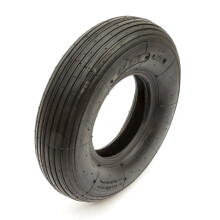 Wheelbarrow Tyre 4.00-6 400x6 Ribbed Rib 2 Ply Tread 6 Inch Rim Wheel Barrow