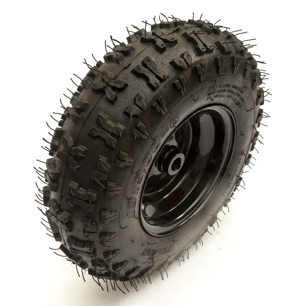 Mini Moto Quad Bike Rear Wheel & Tyre 13X5.00-6 Atv Type 2 Minimoto Quadbike Black 5056213574062
