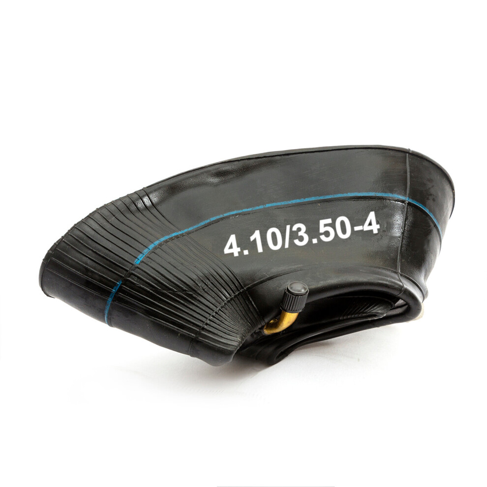 4.10/3.50-4 Inner Tube Bent Valve 410/350-4 Innertube Petrol Scooter Tyre 49Cc 5055583000850