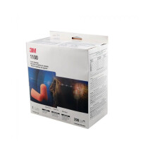 3M 1100 Foam Ear Plug - Foam Ear Plugs for Noise Reduction (200's)