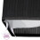 VidaXL vidaXL Bamboo Laundry Basket Black Washing Clothes Hamper Storage Organiser 3
