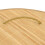 VidaXL vidaXL Bamboo Corner Laundry Basket 60L Washing Clothes Hamper Storage Bin 6