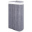 VidaXL vidaXL Eck-Wäschekorb Bambus Grau 60 L 5