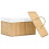 VidaXL vidaXL Bambus-Aufbewahrungsboxen 4 Stk. 4