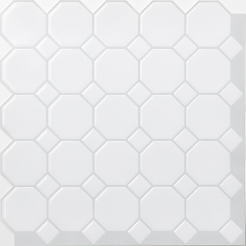 Fine Decor OCTAGON 3D epoxy tile stickers (25.4cm x 25.4cm)