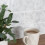 Fine Decor SUBWAY CARRARA 3D epoxy tile stickers (25.4cm x 25.4cm) 3