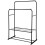 Direct Online Houseware Heavy Duty Double Clothes Rail Garment Rail with Shelf 1