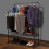 Direct Online Houseware Heavy Duty Double Clothes Rail Garment Rail with Shelf 2