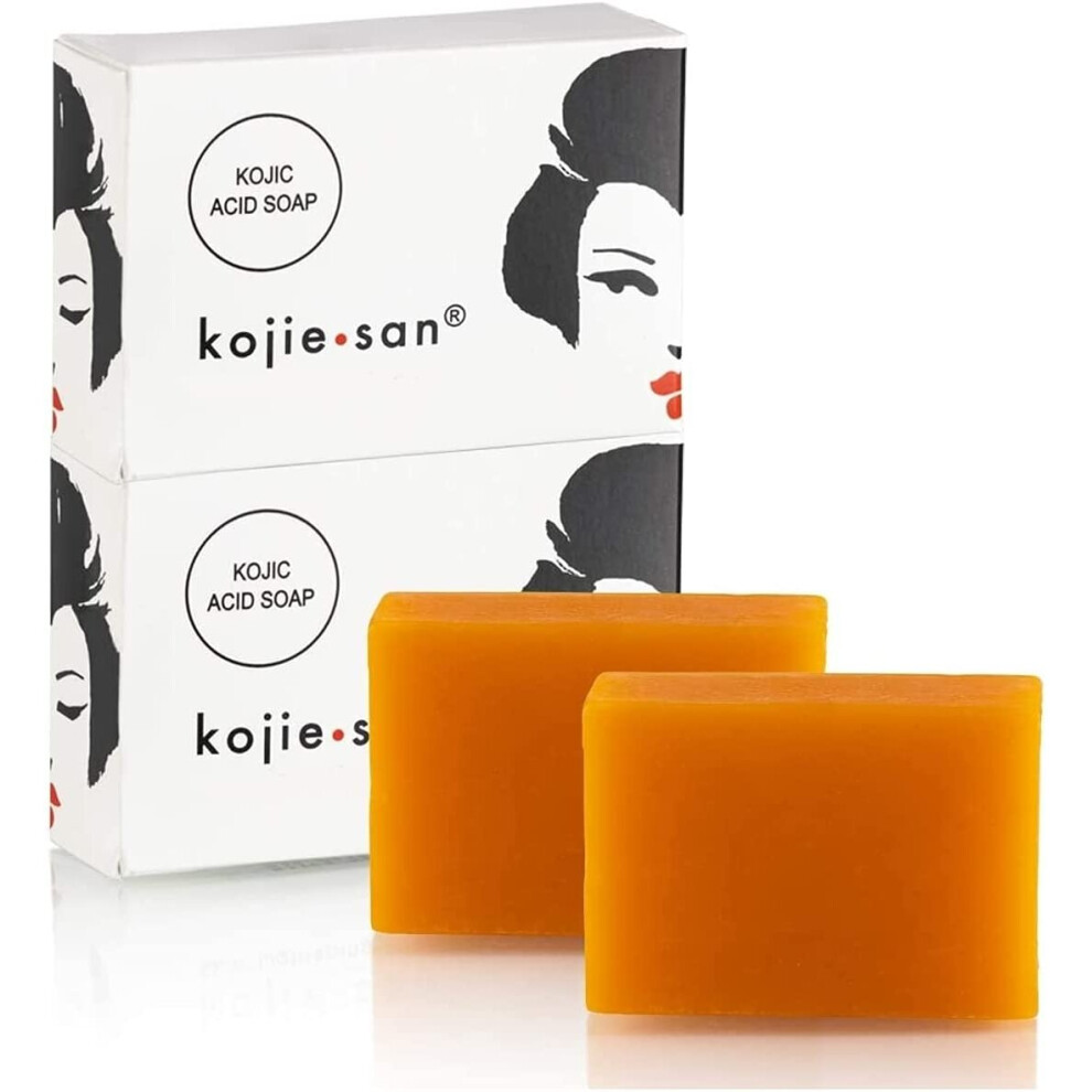 Kojie San Skin Lightening Kojic Acid Soap 2 Bars - 65 gm - NEW!! by Kojie San