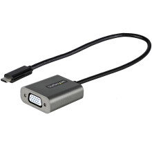 StarTech.com - CDP2VGAEC - Convertidor USB C 1080p a VGA - USB Type-C a Pantalla VGA - Cable 30cm