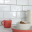 Fine Decor SUBWAY WHITE 3D epoxy tile stickers (25.4cm x 25.4cm) 3