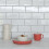Fine Decor SUBWAY WHITE 3D epoxy tile stickers (25.4cm x 25.4cm) 5
