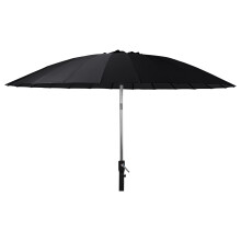 270cm Diameter Round Parasole Umbrella Sun Shade Beach Tilt Crank Lift
