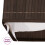 VidaXL vidaXL Bamboo Laundry Bin Rectangular Dark Brown Clothes Storage Cabinet Unit 7