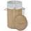 VidaXL vidaXL Bamboo Laundry Bin Round Natural Washing Clothes Storage Hamper Basket 4