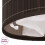 VidaXL vidaXL Bamboo Laundry Bin Round Dark Brown Washing Clothes Storage Hamper 7