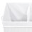 VidaXL vidaXL Bamboo Laundry Basket White 100L Washing Clothes Hamper Storage Bin 9