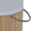 VidaXL vidaXL Bamboo Laundry Bin Round Natural Washing Clothes Storage Hamper Basket 6