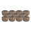 (10) Pipe Insulation Wool Felt Hair Pipe Wrap Lagging 7M Roll 15mm 22mm 28mm 1