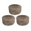 (3) Pipe Insulation Wool Felt Hair Pipe Wrap Lagging 7M Roll 15mm 22mm 28mm 1