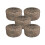 (5) Pipe Insulation Wool Felt Hair Pipe Wrap Lagging 7M Roll 15mm 22mm 28mm 1