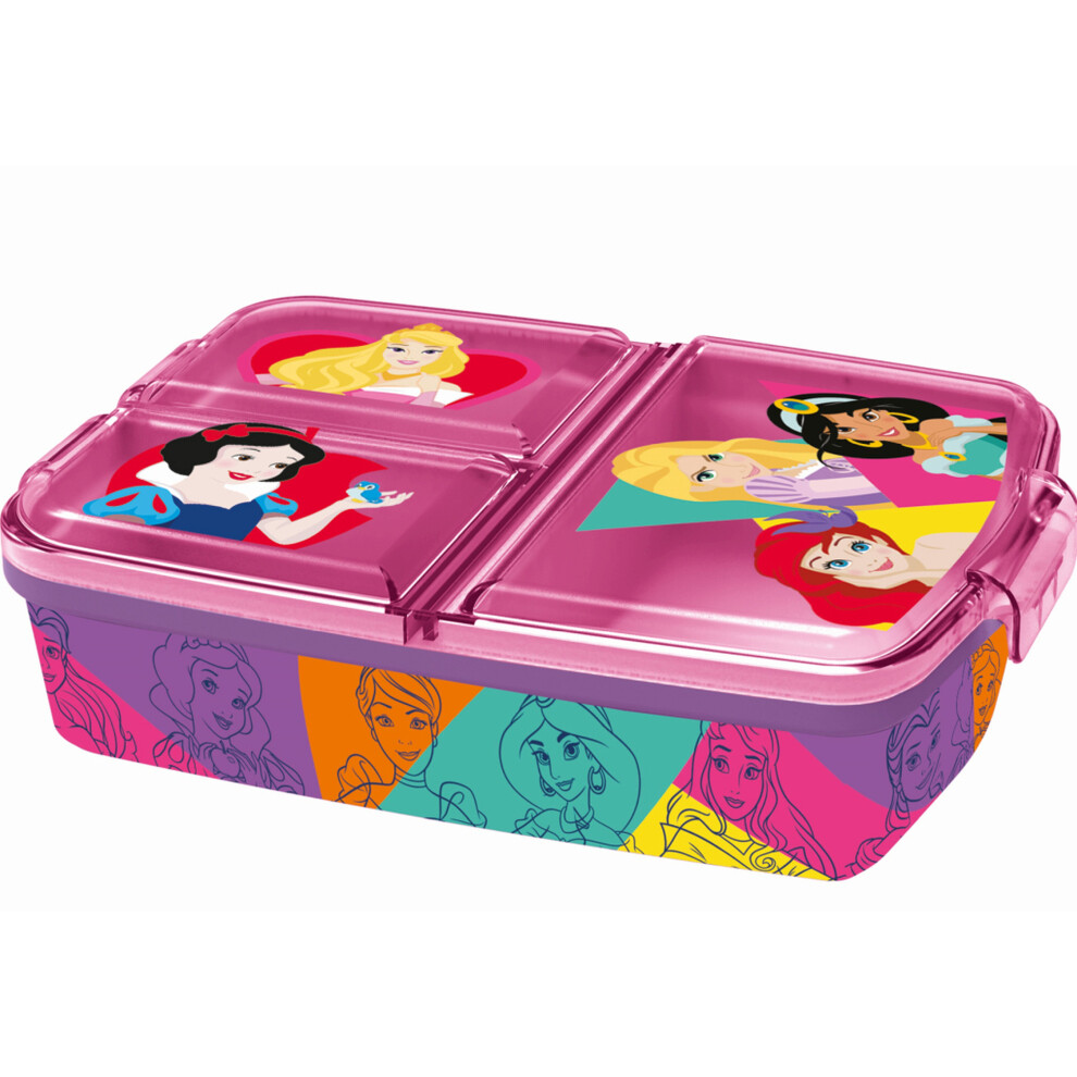 Stor Disney Princess Multi Compartment Sandwich Box