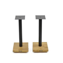 (Natural Oak/Black Pole) Apollo Cyclone 5 Speaker Stands
