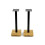 (Natural Oak/Black Pole) Apollo Cyclone 6 Speaker Stands 1