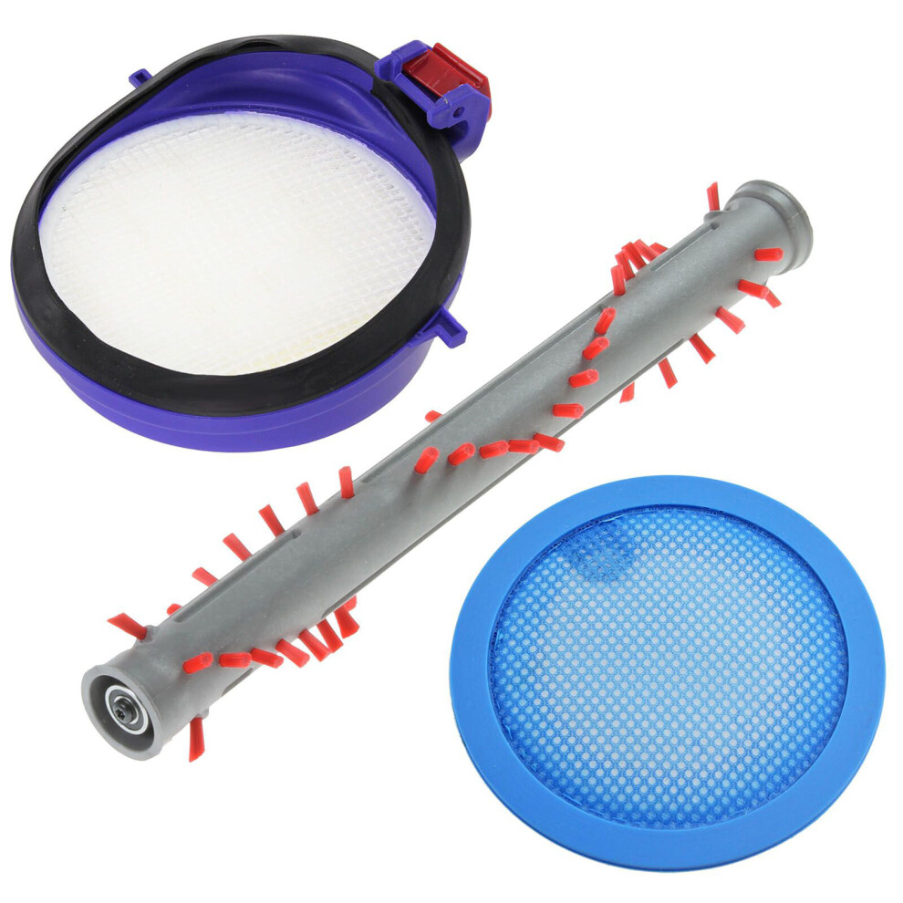 Spares2go Brushroll & Filter Kit Dc24 Dc24i Compatible With Dyson Vacuum Cleaner