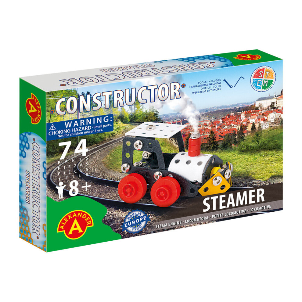 Construction Toy Steam Engine