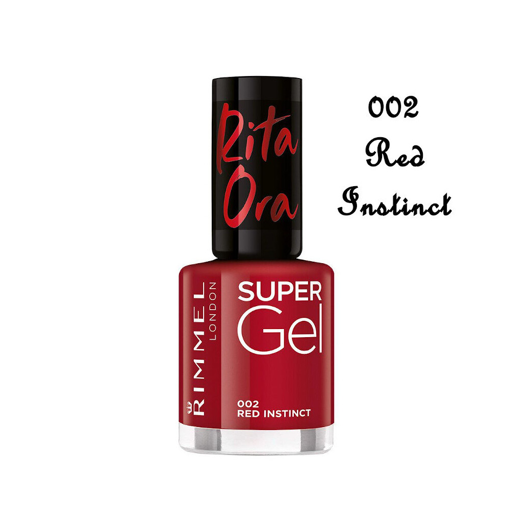 Rimmel  super gel 002 Rita Ora Red Instinct