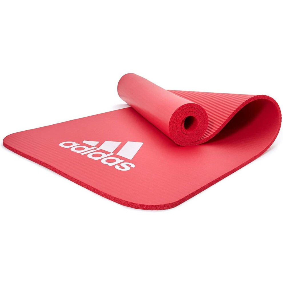 Adidas Mat Of Fitness. Exercise General On the Floor The Mat Red