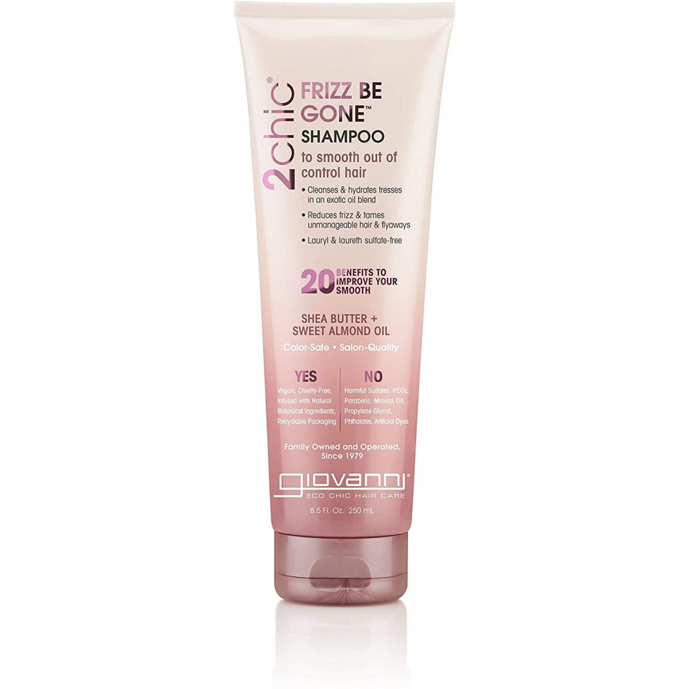 Giovanni Cosmetics 2Chic Frizz Be Gone Shampoo 10Oz