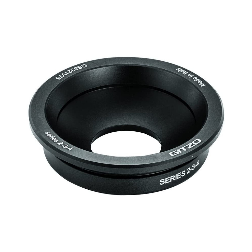 Gitzo Systematic Series 75Mm Half Bowl Video Head Adapter Size 3