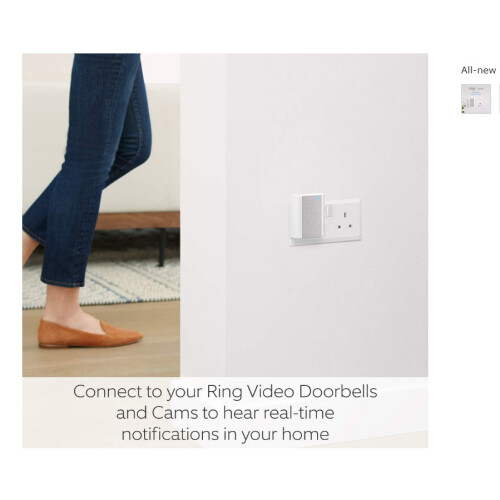 All-new Ring Chime, white 2