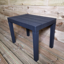 GENERIC - Outdoor Bench. Väri: Musta 38,5x60x45cm Ipae Progarden