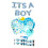 Its A Boy Celebration Balloons Foil Banners Baby Shower Party 17 Pack Blue 2