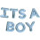 Its A Boy Celebration Balloons Foil Banners Baby Shower Party 17 Pack Blue 3