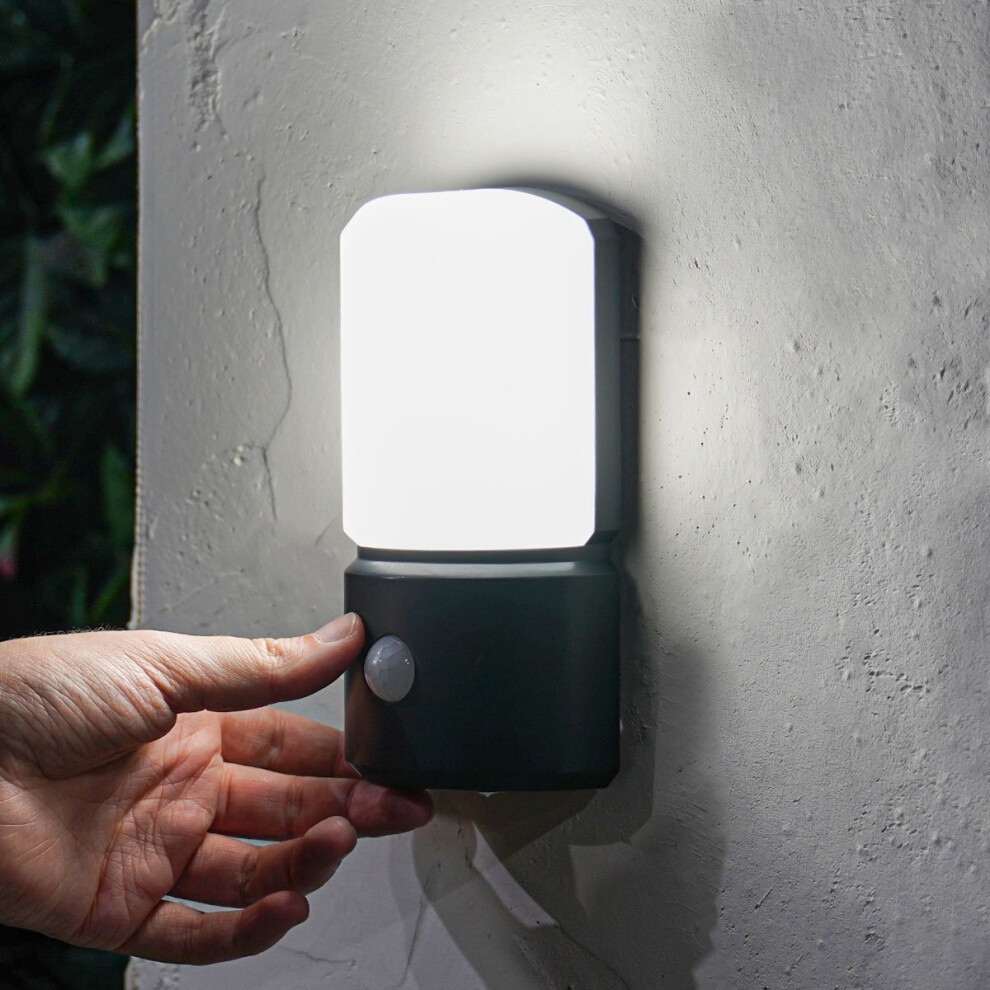 Battery Power Outdoor PIR Motion Sensor Security LED Wall Welcome Light | Camping Garden