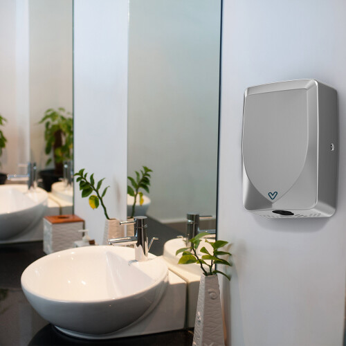 MYLEK (Silver) Electric Automatic Eco Hand Dryer Stainless Steel 2
