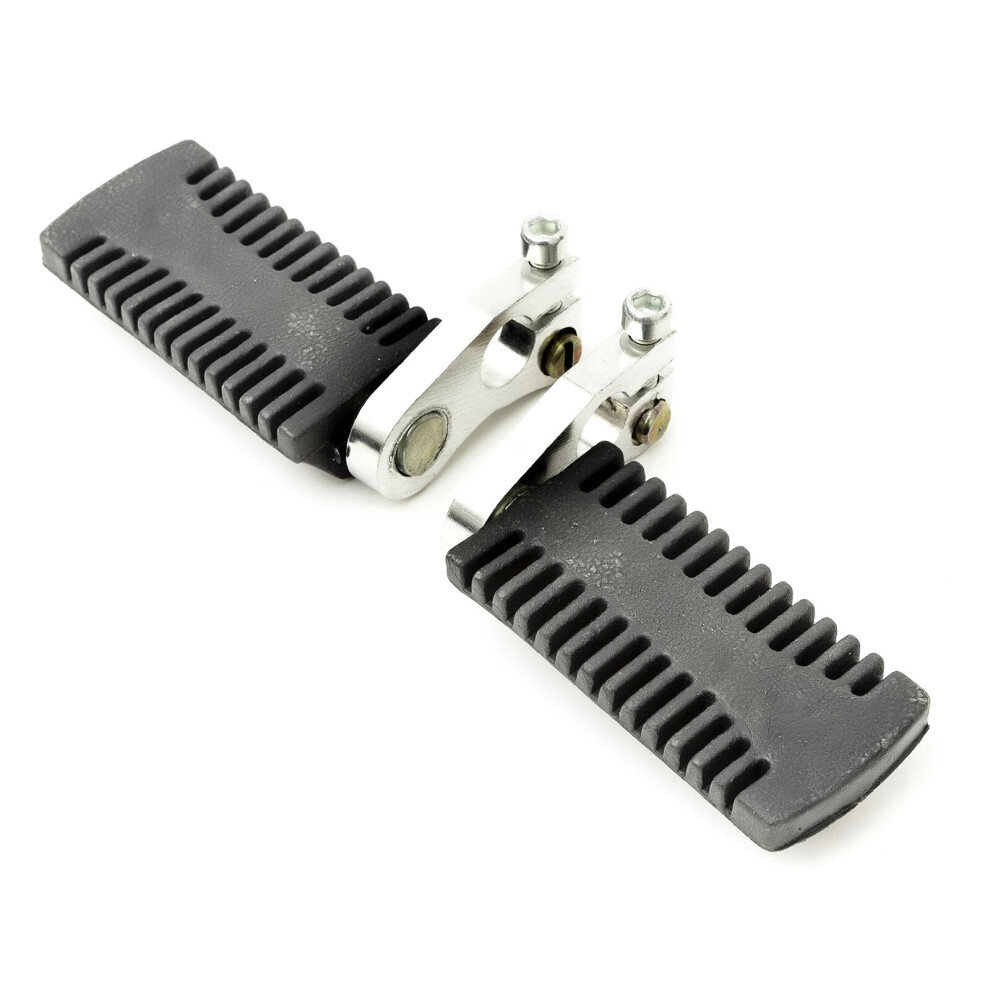 Foot Rests Mini Moto Racing Pocket Bike 47Cc 49Cc Footrest Foot Peg Minimoto Black 5056213569655