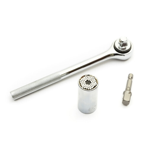 Universal Pin Socket Gripper Adapter 7-19mm Multifit Remove Damaged Screw Nut