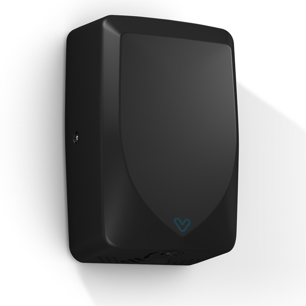 (Black) Electric Automatic Eco Hand Dryer Stainless Steel