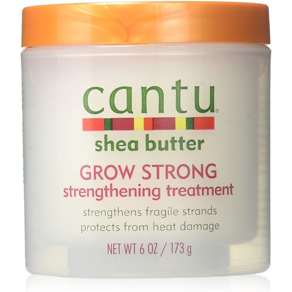 Cantu Shea Butter Grow Strong Strengthening Treatment 6 Ounce (173 ml)