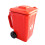 (Red) 400ml creative mug trash can shape ceramic coffee 3